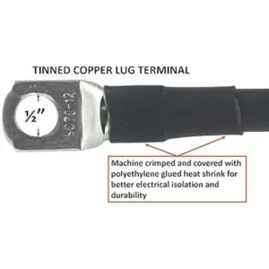 300 Amp soldadura Tierra abrazadera plomo montaje 1_2