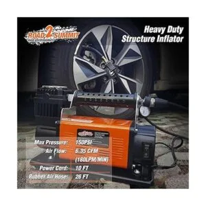 Kit de compresor de aire portátil de 12 V de alta_5