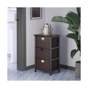 Winsome Estante de almacenamiento de Omaha con canastas_3