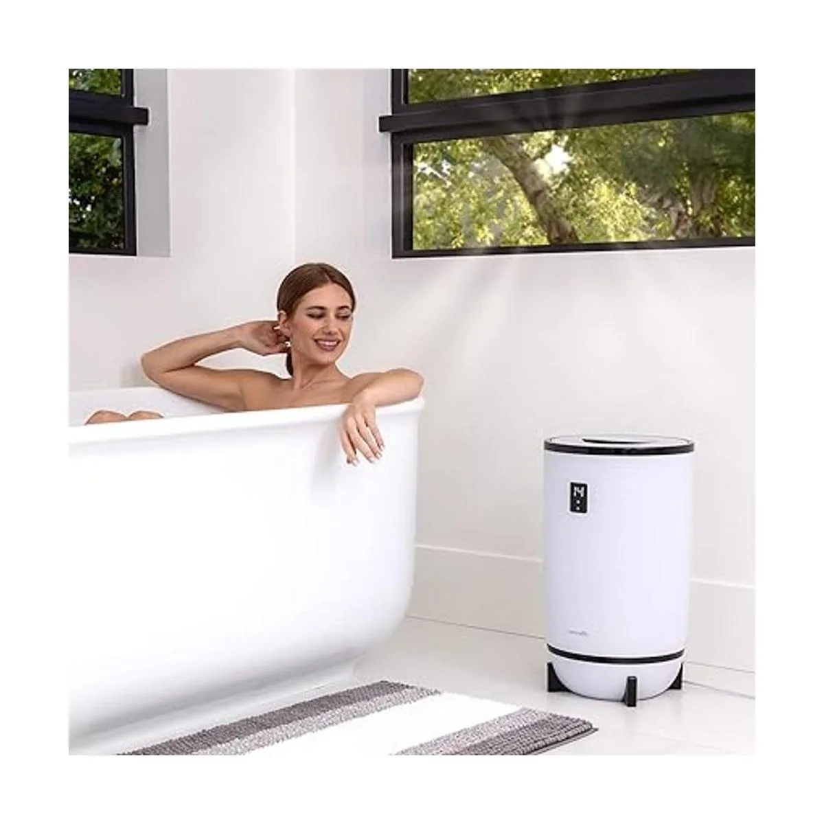 SereneLife Home Calentador de toallas y mantas de un solo_2