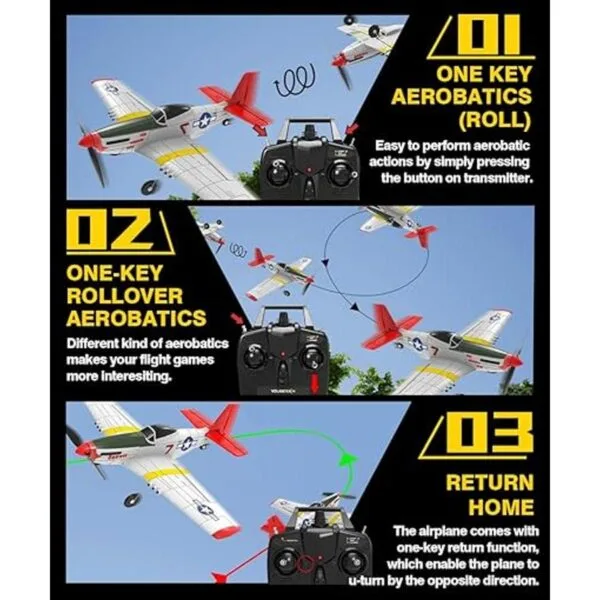 Remote Control Aircraft Plane RC Plane with 3 Modes That_3