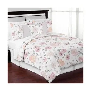 Blush Rosa Color Gris y Blanco Shabby Chic Acuarela_2