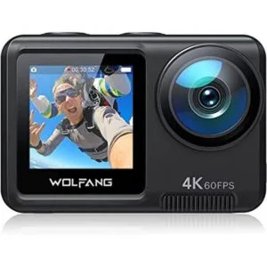 WOLFANG GA420 Cámara de acción 4K 60FPS de metal desnudo_1