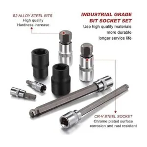 RIMKOLO Juego de brocas de 107 piezas 14 38 y 12_2