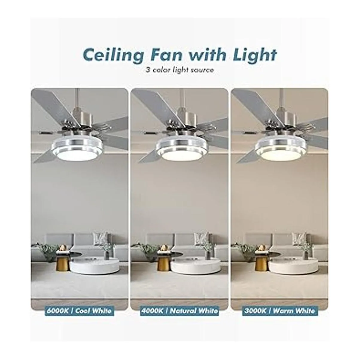 warmiplanet Ventilador de techo con control remoto de_2