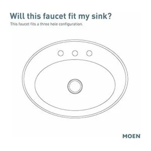 Moen T6708BL Genta Grifo de dos mandos para baño moderno._2