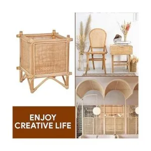 Rollo de correas de caña de ratán cuadrado de 18 pulgadas_6