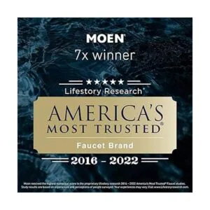 Moen T6708BL Genta Grifo de dos mandos para baño moderno._5