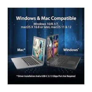 j5create Estación de acoplamiento USB C soporta hasta 3_7