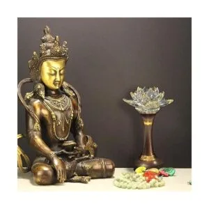 GeeJery Lámpara LED colorida de flor de loto de 7_2