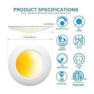 ZAGO Paquete de 20 unidades de 5CCT conmutable de 6_2
