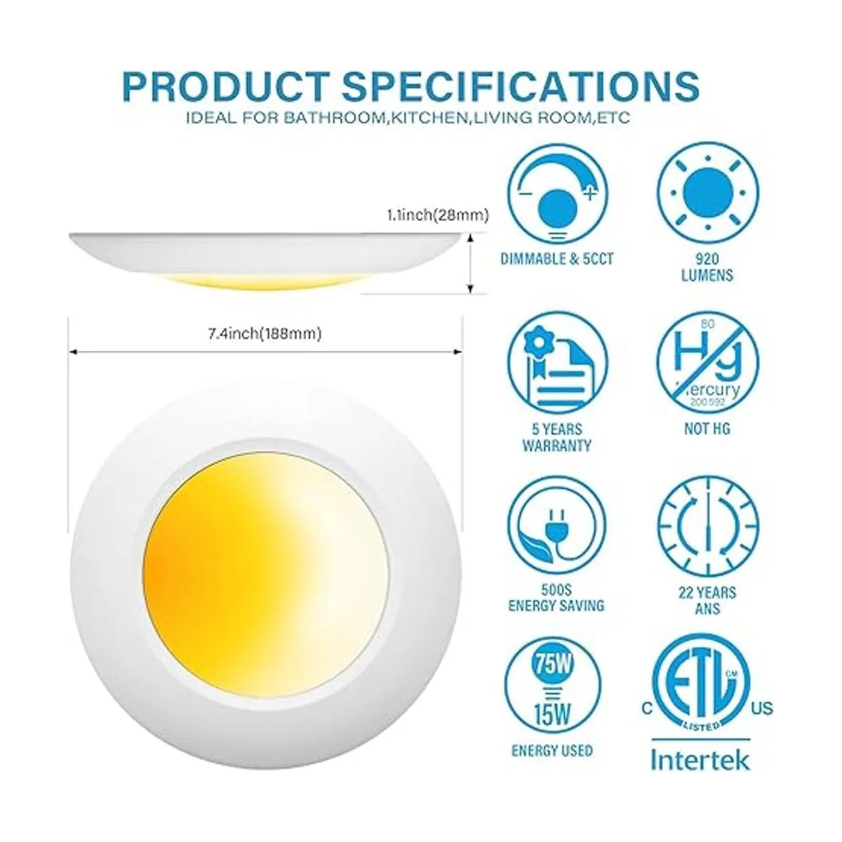 ZAGO Paquete de 20 unidades de 5CCT conmutable de 6_2