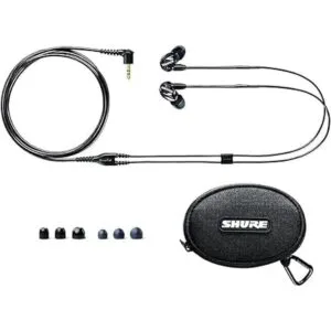 Monitor SHURE SE215 Live Sound Negro_3