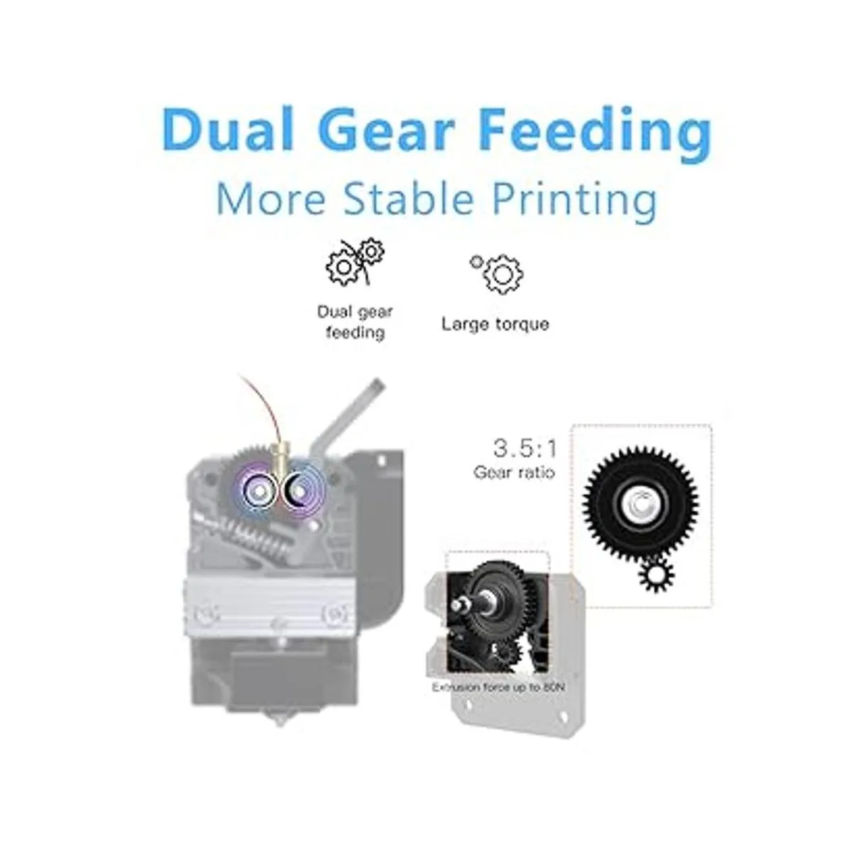 Creality Kit de actualización oficial Sprite Extruder Pro_2