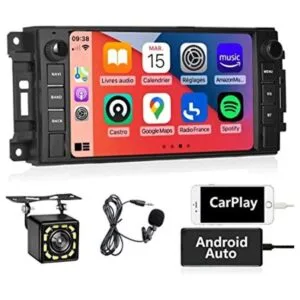 Estéreo de coche para Jeep Wrangler Dodge Chevrolet RAM_1