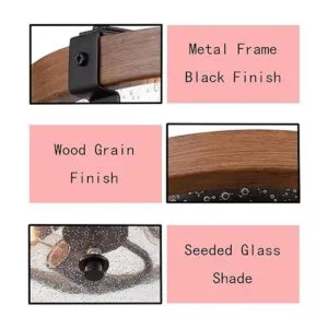 DEYNITE Lámpara de techo de 2 luces lámpara de techo_4