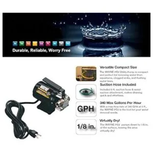 Bomba de agua portátil con manguera de succión y_3