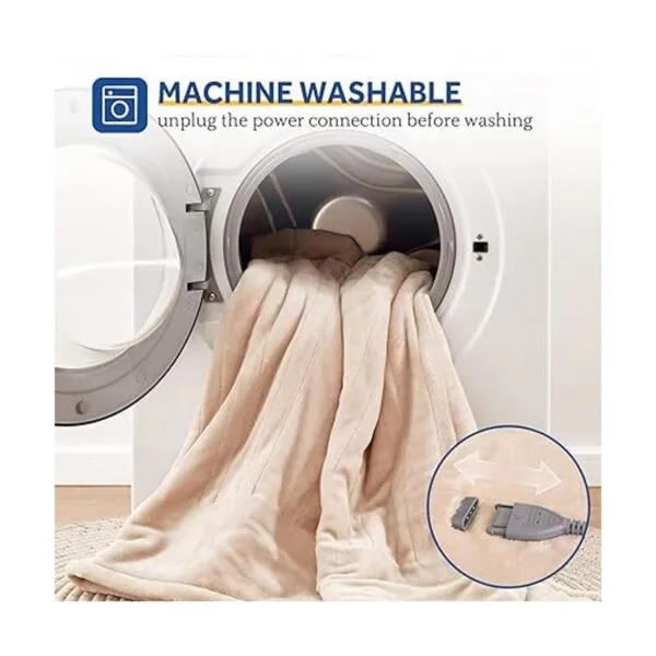 Sealy Manta eléctrica tamaño King manta térmica de_6