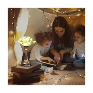 GeeJery Lámpara LED colorida de flor de loto de 7_3