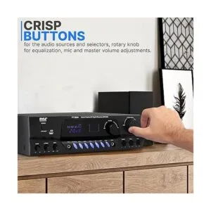 Pyle Amplificador de potencia de audio para el hogar de_5