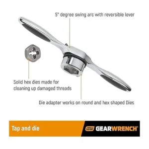 GearWrench 3887 Juego de herramientas de roscado 75_2