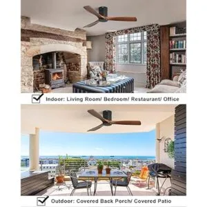 Sofucor Ventilador de techo empotrado de perfil bajo con_2