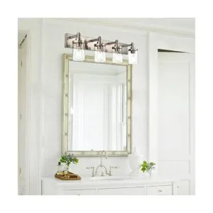 TULUCE Iluminación de baño de 4 luces moderna lámpara de_2