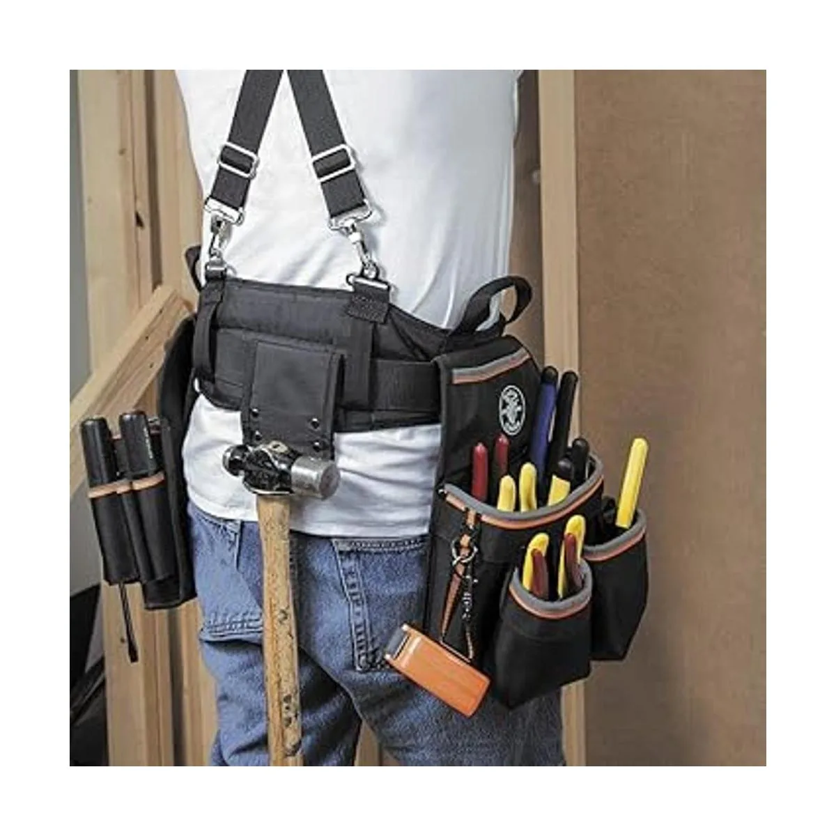 Klein Tools 55427 Tradesman Pro cinturón herramienta de_3