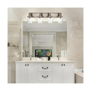 TULUCE Iluminación de baño de 4 luces moderna lámpara de_3