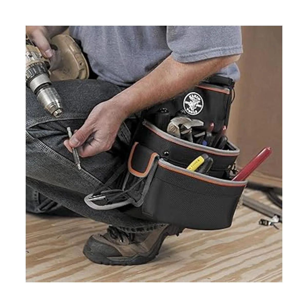 Klein Tools 55427 Tradesman Pro cinturón herramienta de_4