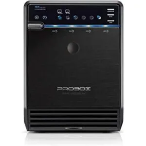 Mediasonic PROBOX Carcasa de disco duro SATA de 4 bahías_1