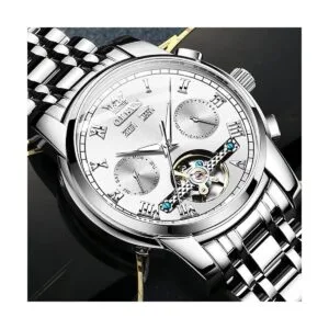 OLEVS Relojes automáticos de cuerda automática para_3