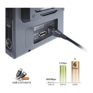 Mediasonic PROBOX Carcasa de disco duro SATA de 4 bahías_2