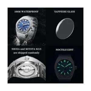 CADISEN Reloj mecánico automático para hombre relojes_3