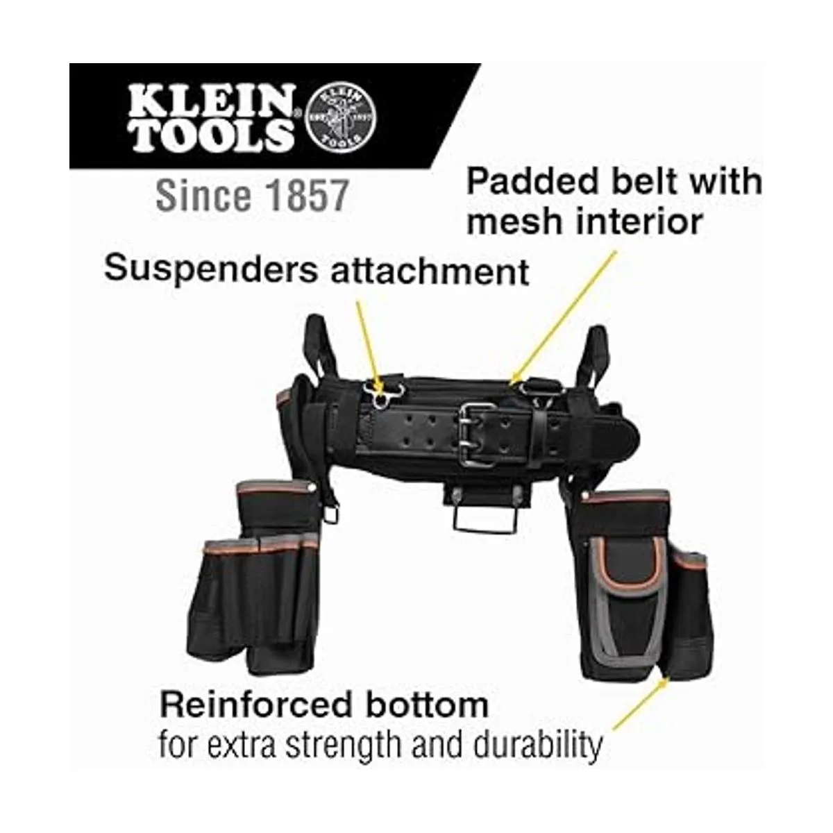 Klein Tools 55427 Tradesman Pro cinturón herramienta de_2