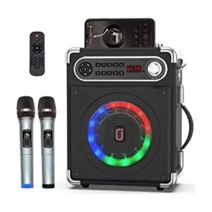 JAUYXIAN Altavoz Bluetooth con dos micrófonos_1