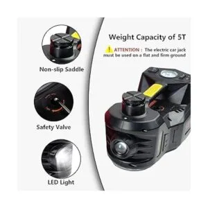 STANDTALL Kit de gato eléctrico para automóvil de 5_7