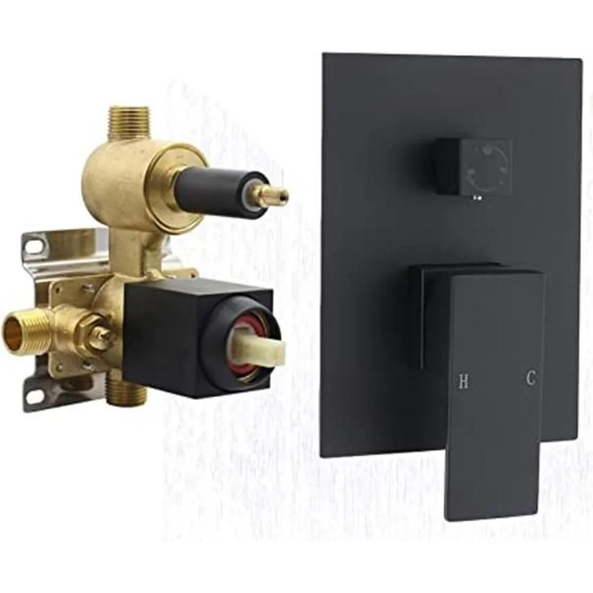 Drettyer Válvula desviadora de ducha de latón macizo_1