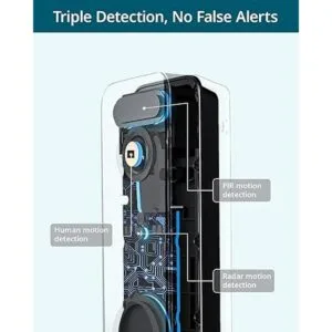 Cámara de timbre inalámbrica aosu 5MP Ultra HD sin_3