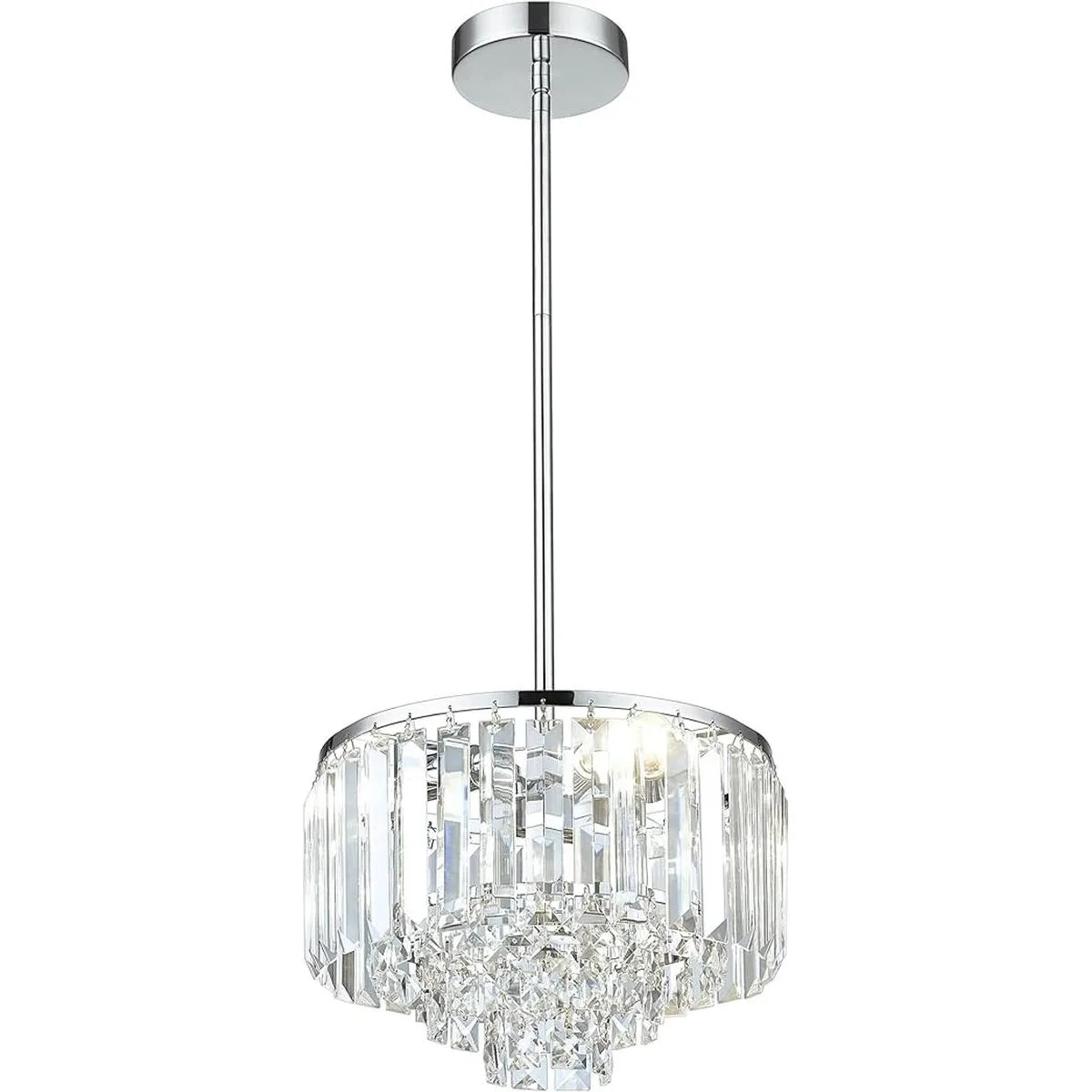 Cargifak Candelabro de cristal candelabro moderno de 4_1