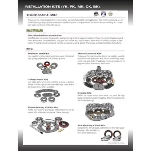 Yukon Gear Axle YPKM35S271.5 Juego de engranajes de_4