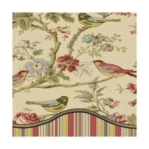 Waverly Charleston Chirp Juego de acolchado 3 piezas._4