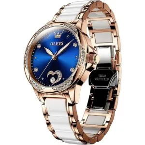 OLEVS Relojes automáticos para mujer con pulsera de_1