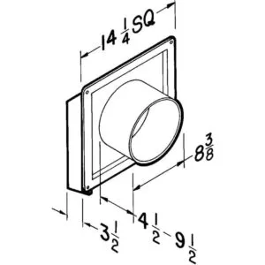 BroanNutone 8 pulgadas Ventilador para ventilación a_4