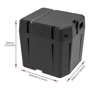 SAUTVS Caja de almacenamiento seca doble para debajo del_6