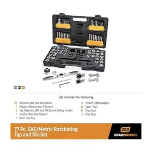 GearWrench 3887 Juego de herramientas de roscado 75_3