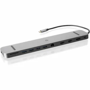 IOGEAR Estación de acoplamiento de triple pantalla USBC_1