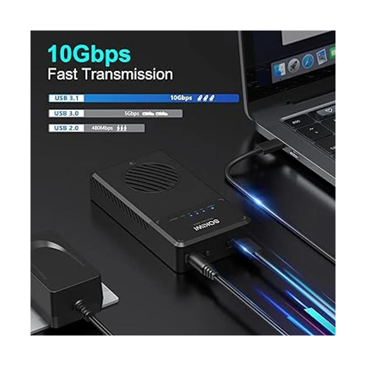 NVMe M.2 Duplicator DualBay Offline Clone ToolFree USB to_4