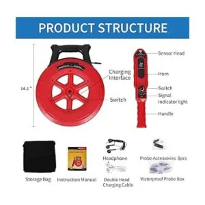 Yeipower Localizadores de detector de bloqueo de tuberías_5