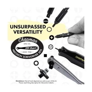 Chapman MFG 5575 Juego de destornilladores maestros_6